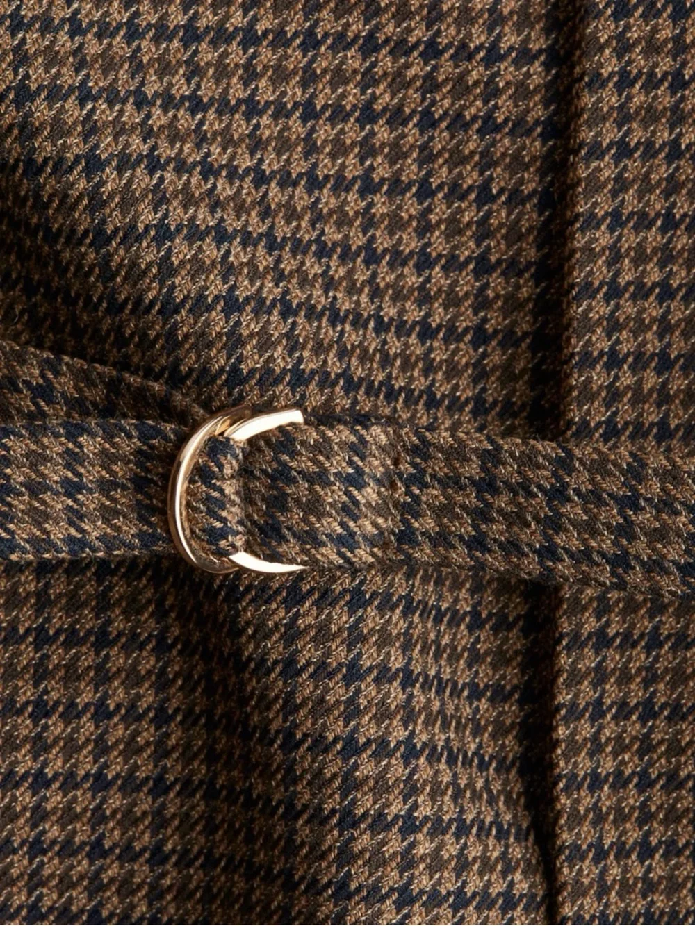 H&M Brown Belted Blazer Jacket - Picture 4 of 6